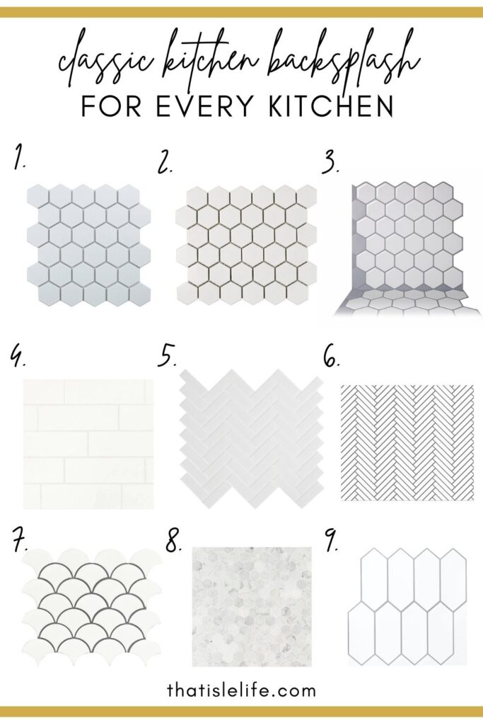 Classic Kitchen Backsplash For Every Kitchen