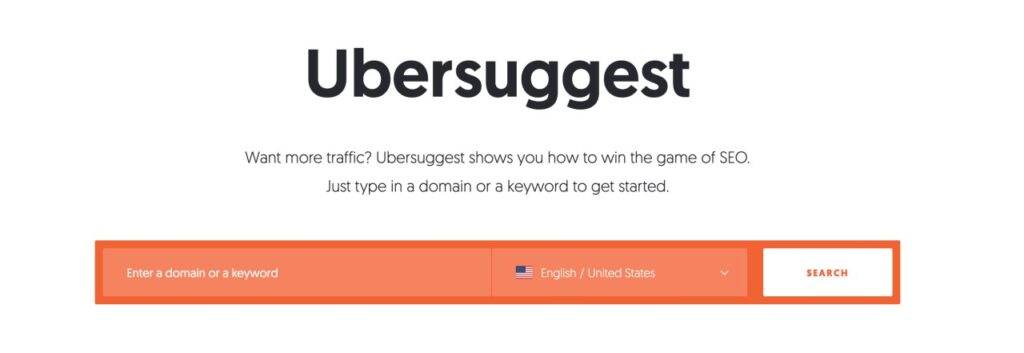 Best blogging tools for beginners - Ubersuggest