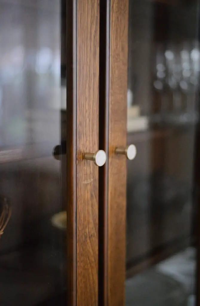 Brass cabinet knobs