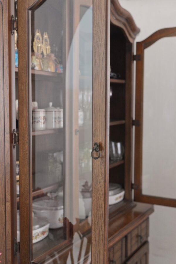 How To Style A China In Six Easy Steps Before and After