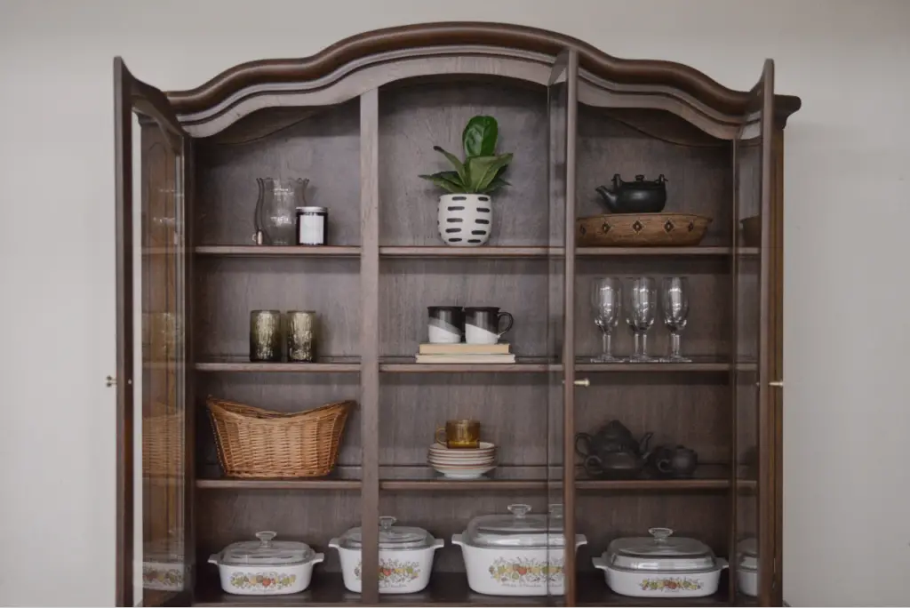 How To Style A China Cabinet - Featured Image