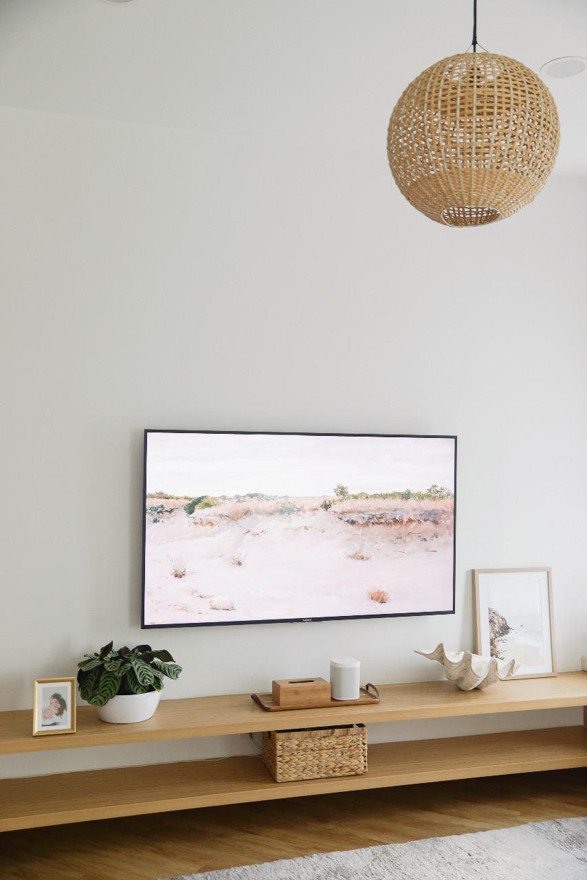 How To Style A TV Console In Six Easy Steps