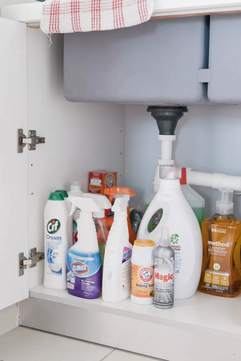 How To Organize Your Under Kitchen Sink Storage Like A Pro