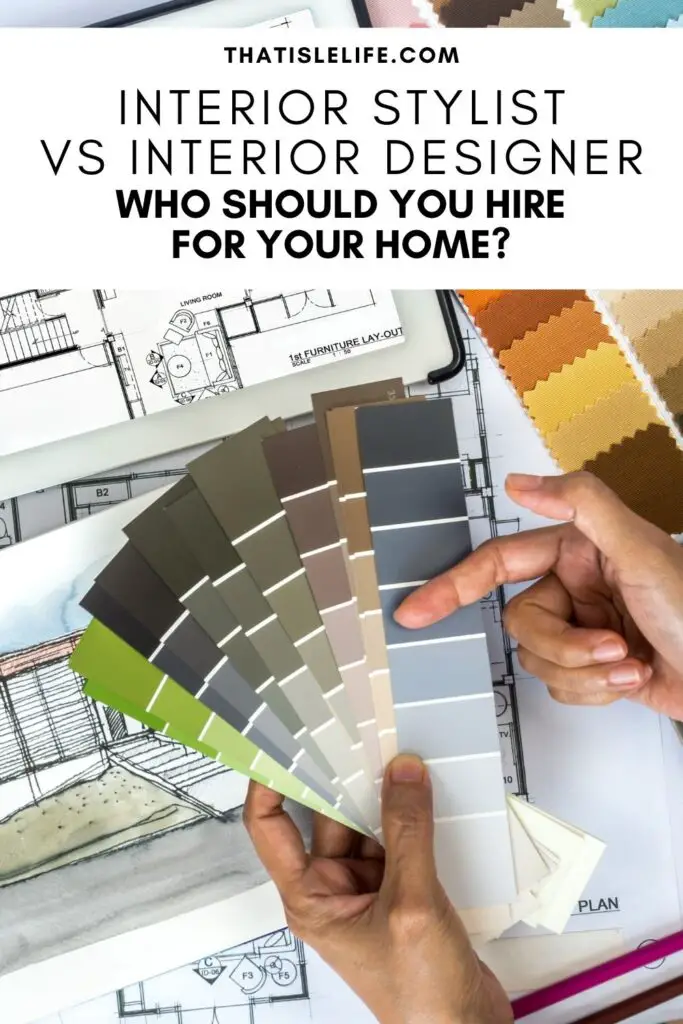 Interior stylist vs interior designer - who should you hire for your home