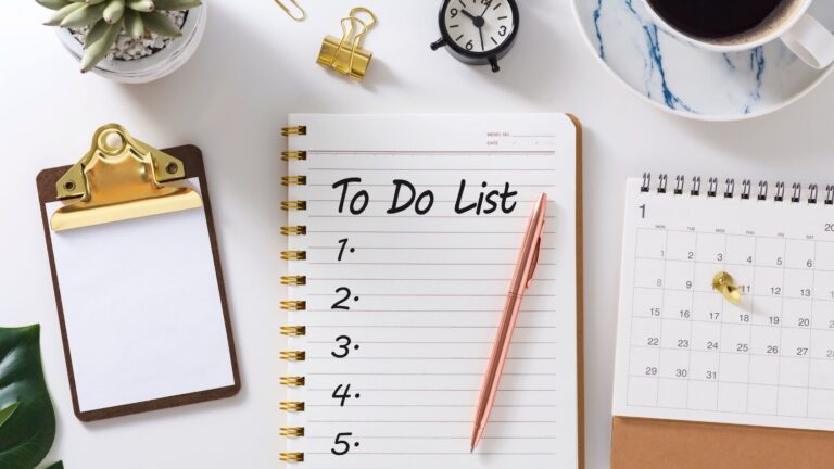 How to organize your life in one week