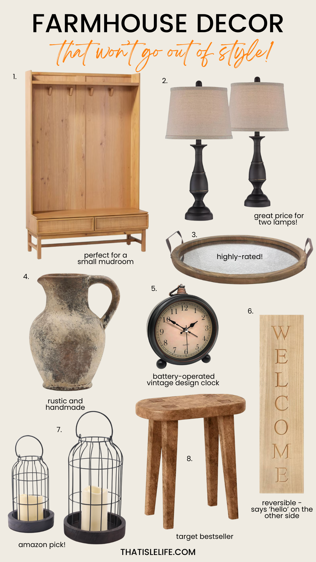 Timeless Farmhouse Decor That Won't Go Out Of Style