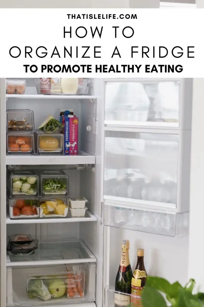 How To Organize A Fridge To Promote Healthy Eating & Avoid Food Wastage