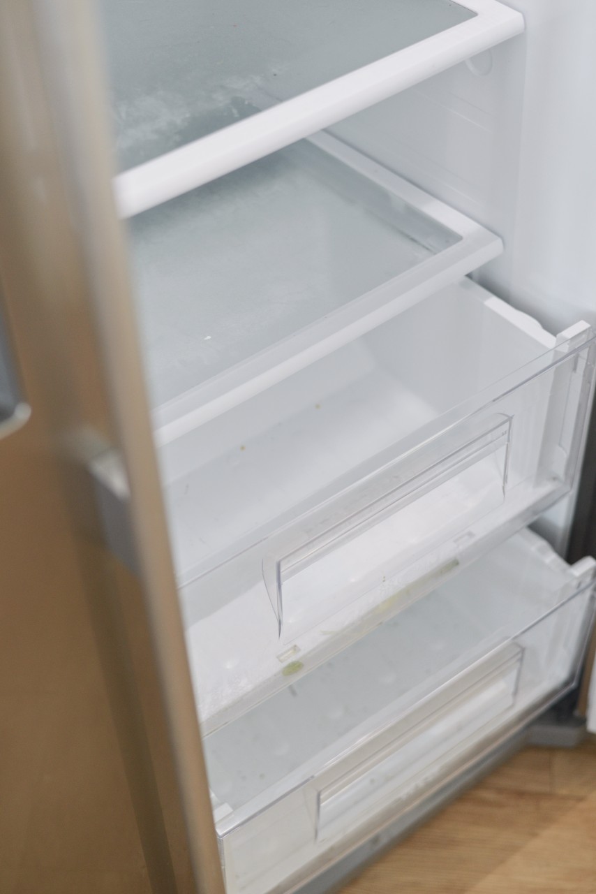 How to organize a fridge - start with an empty fridge
