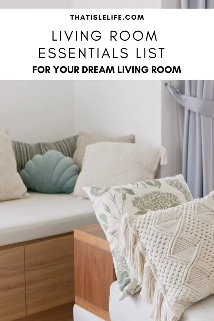 Living Room Essentials List For Your Dream Living Room