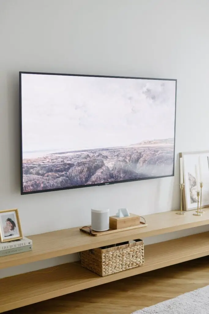 Living room essentials - TV and sound system