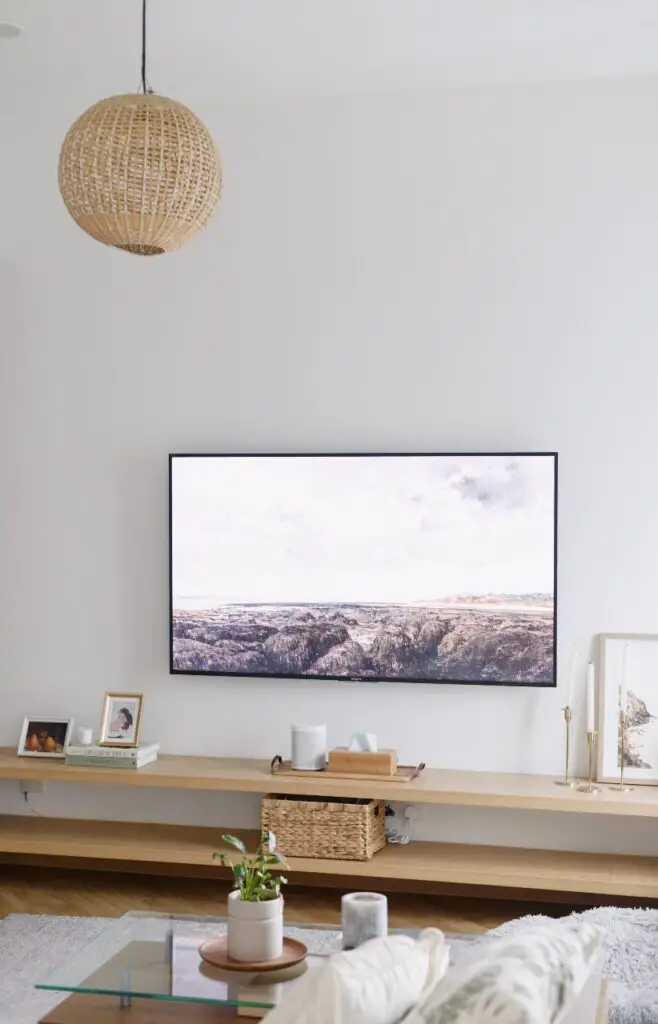 Living room essentials - Wooden TV console