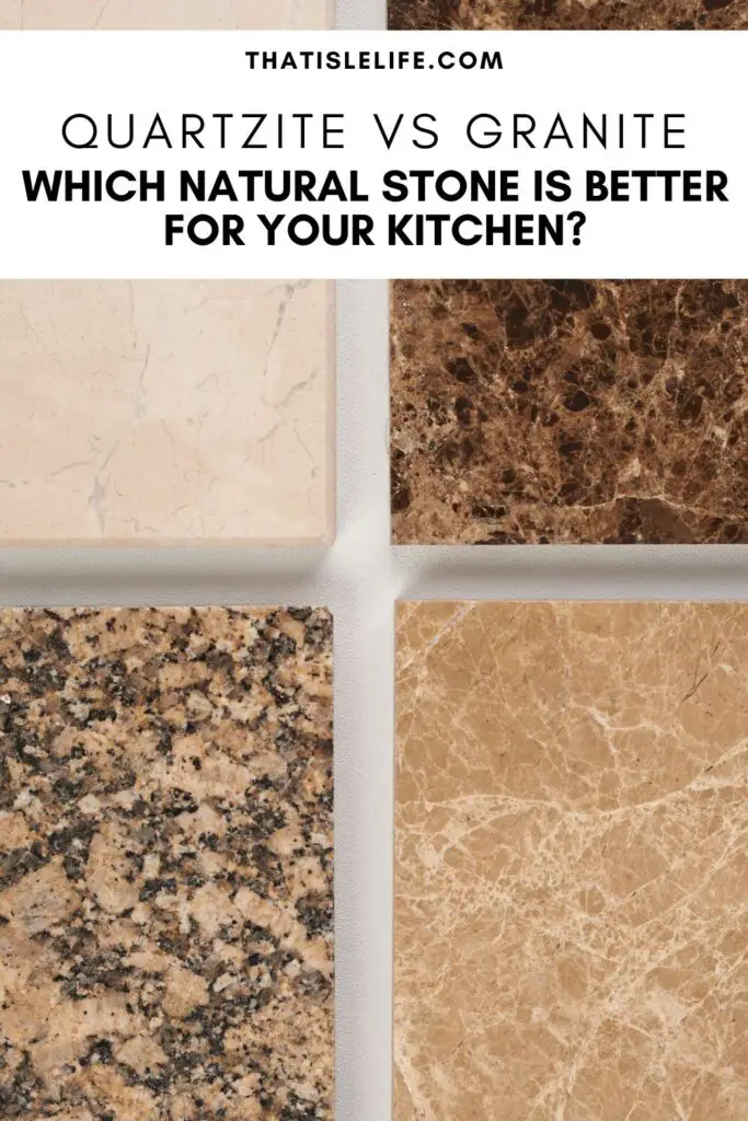 Quartzite vs Granite - Which natural stone is better for your kitchen