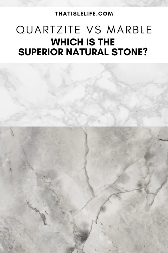 Quartzite vs Marble