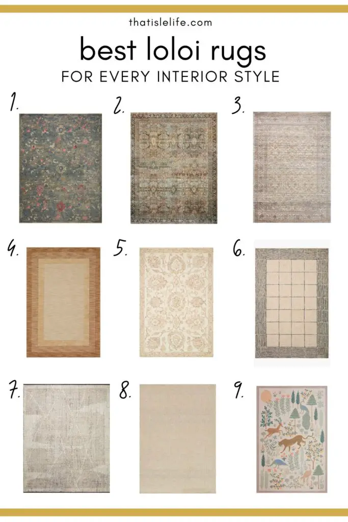 Best Loloi Rugs For Every Interior Style