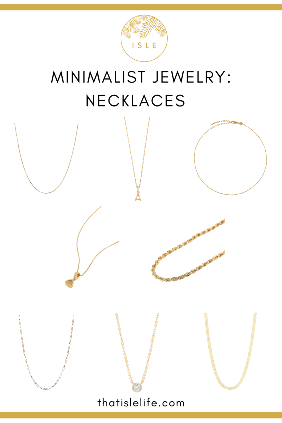 The Best Minimalist Jewelry Collection For Every Day