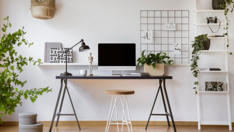 Desk organization without drawers
