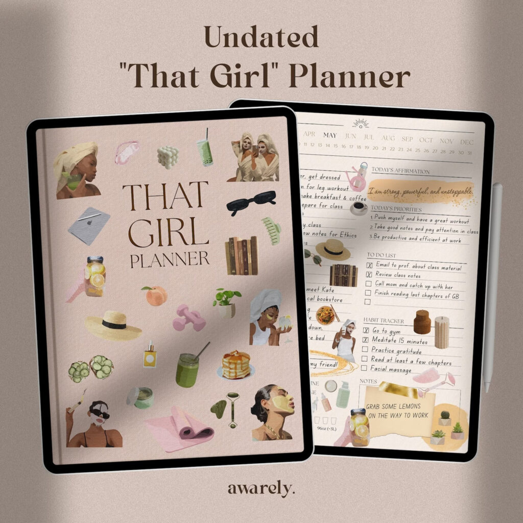 That Girl Undated Planner 