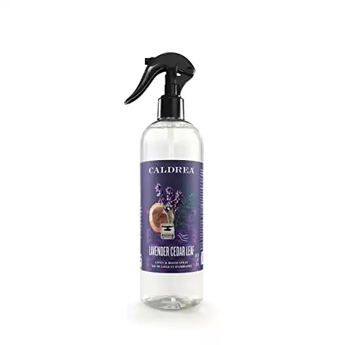 Caldrea Linen And Room Spray Air Freshener, Lavender Cedar Leaf Scent