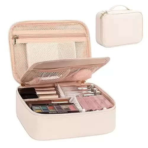 Makeup Travel Case Cosmetic Bags Women and Girls