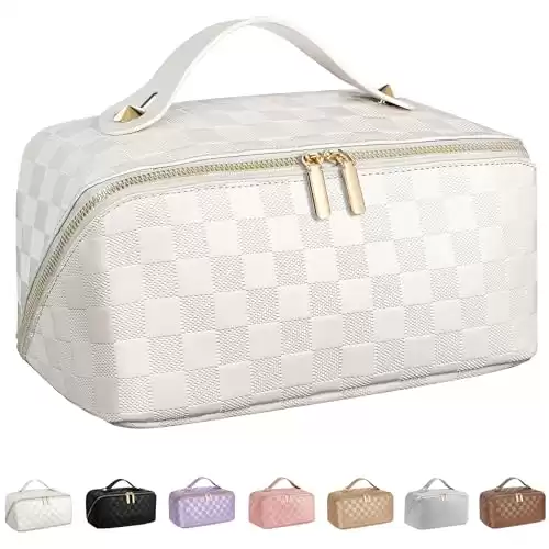 ALEXTINA Large Capacity Travel Cosmetic Bag -