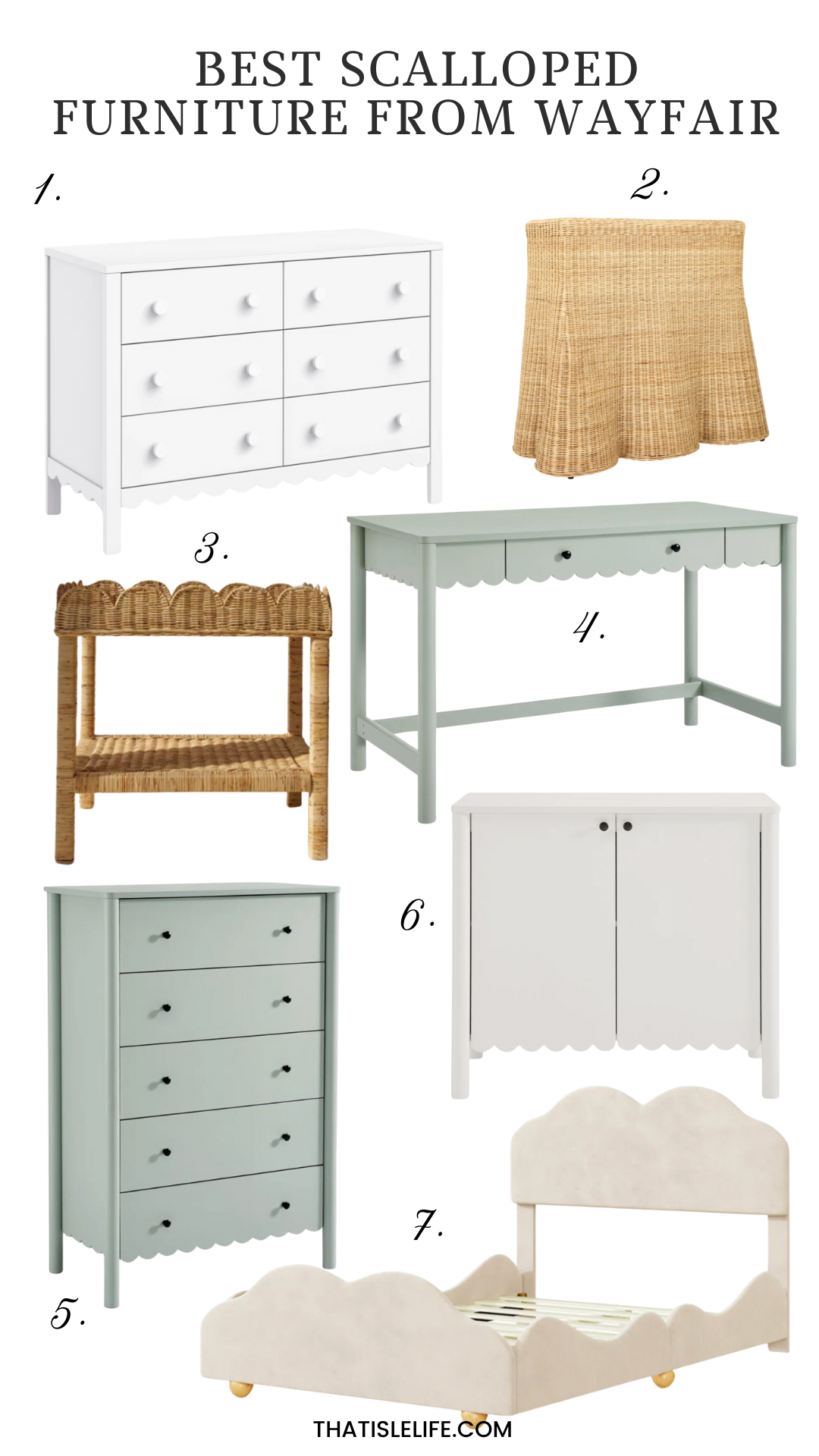 Best Scalloped Furniture From Wayfair