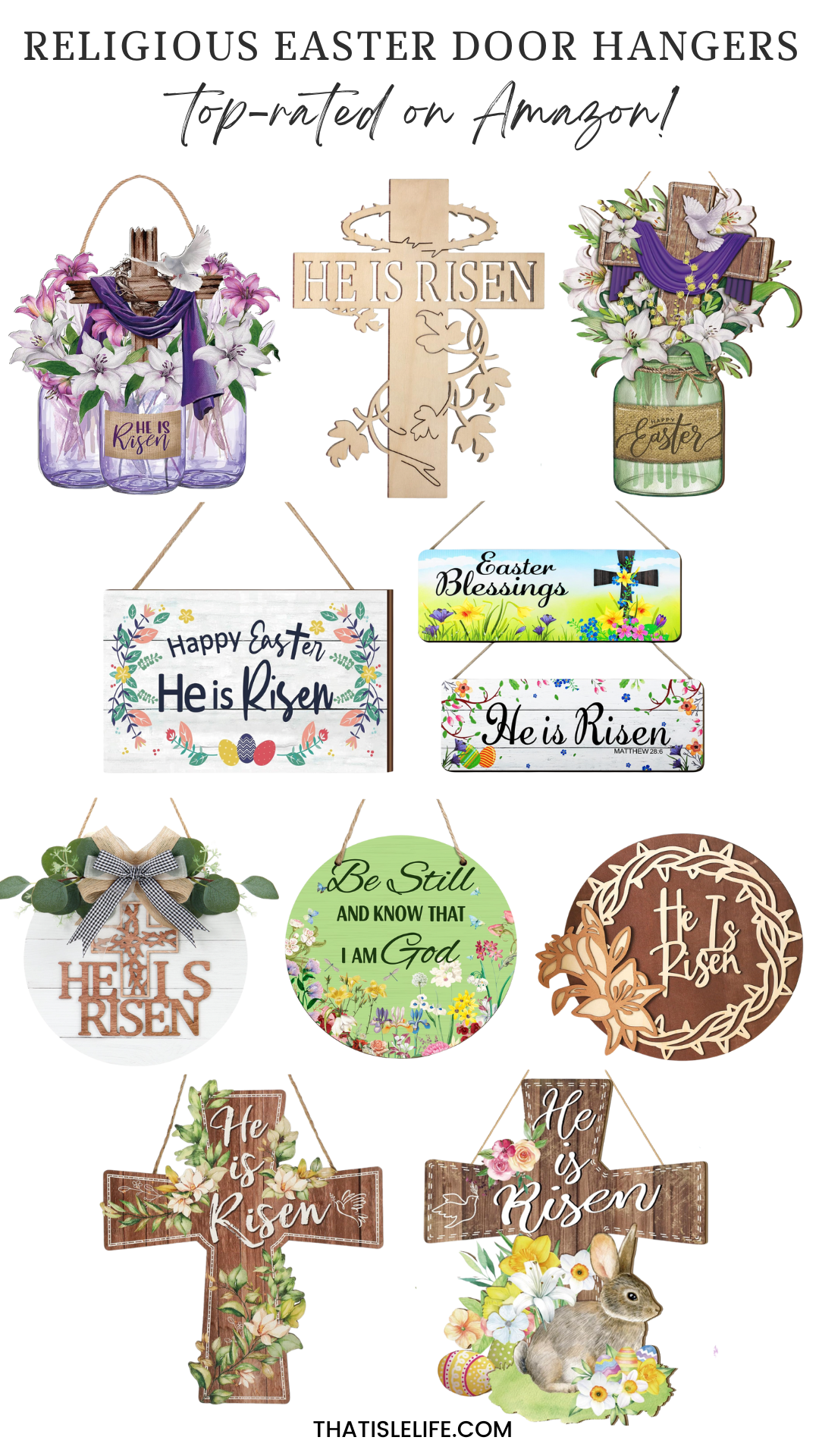 Religious Easter Door Hangers