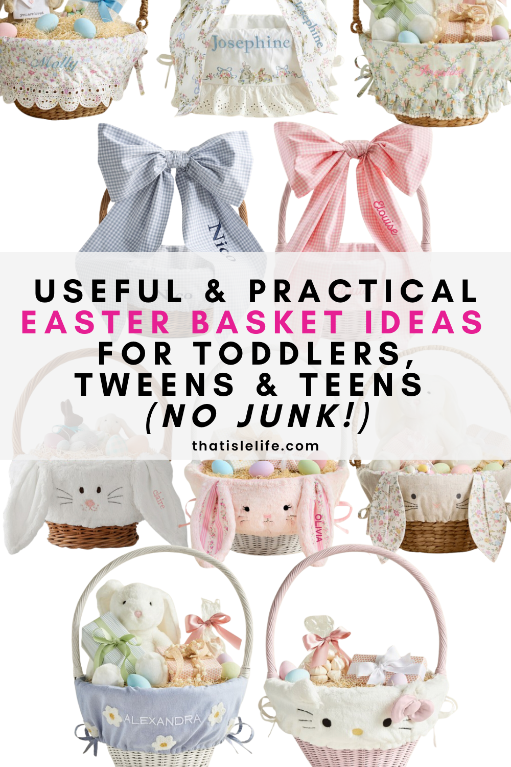 Useful & Practical Easter Basket Ideas For Toddlers, Tweens & Teens