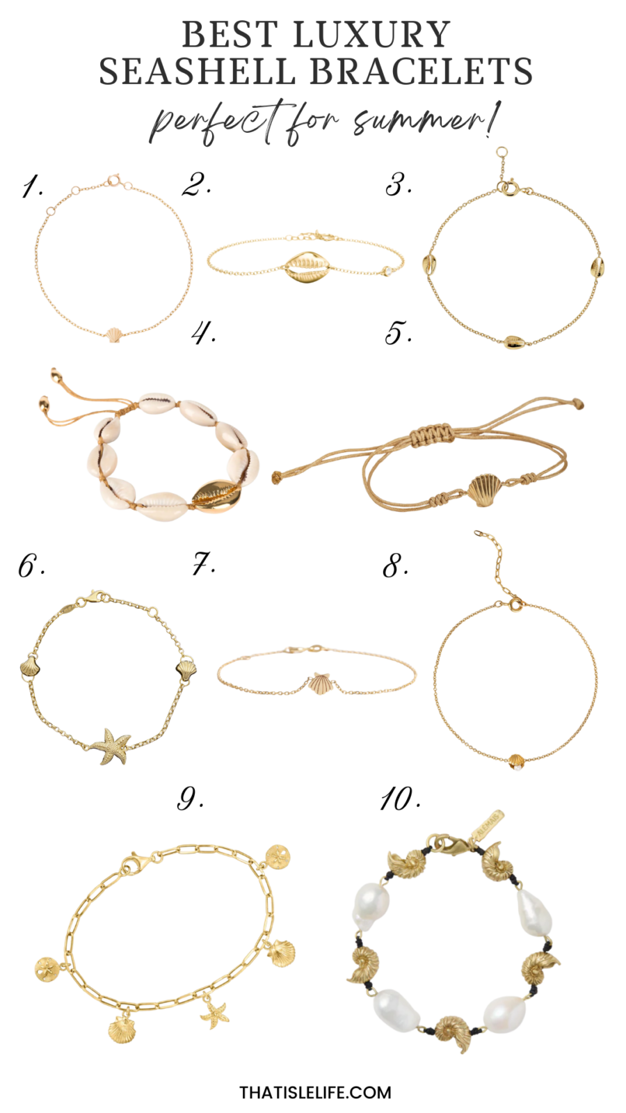 81 Stunning Seashell Jewelry Pieces for Every Budget