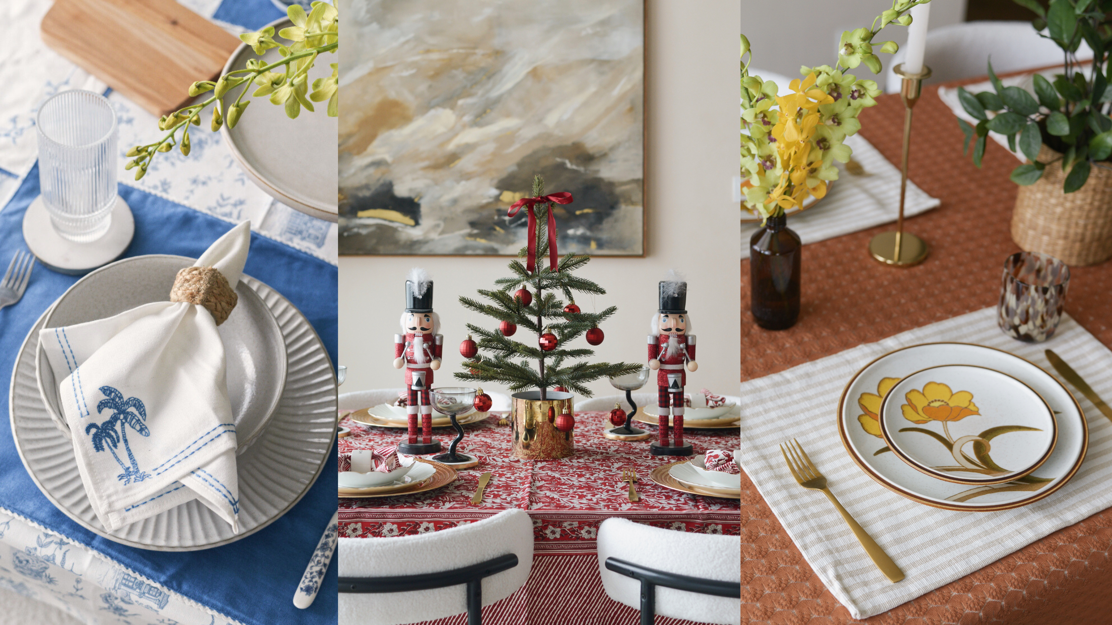 10 Easy Seasonal Tablescape Ideas