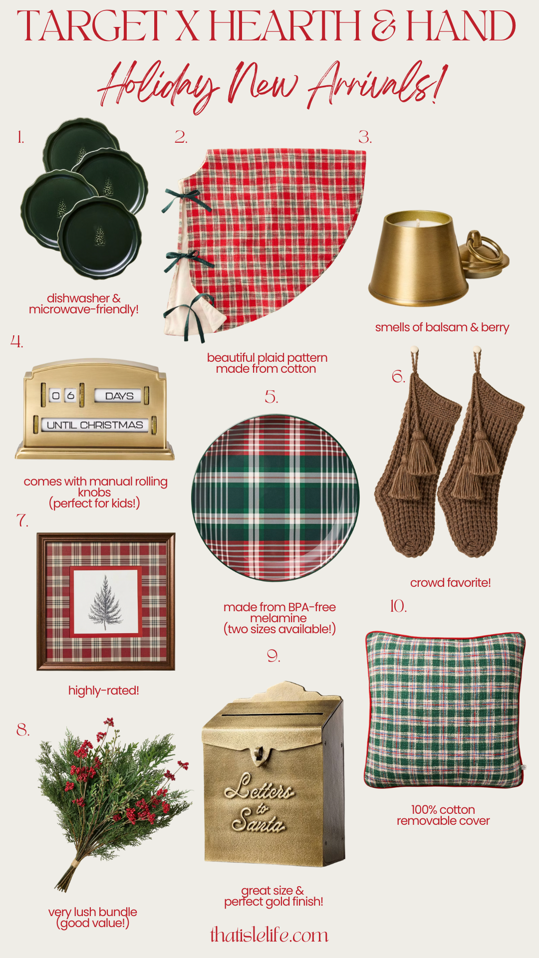 Target x Hearth & Hand Holiday New Arrivals - Ralph Lauren Christmas